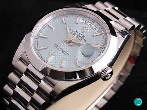 platinum and steel rolex|Rolex platinum day date 36mm.